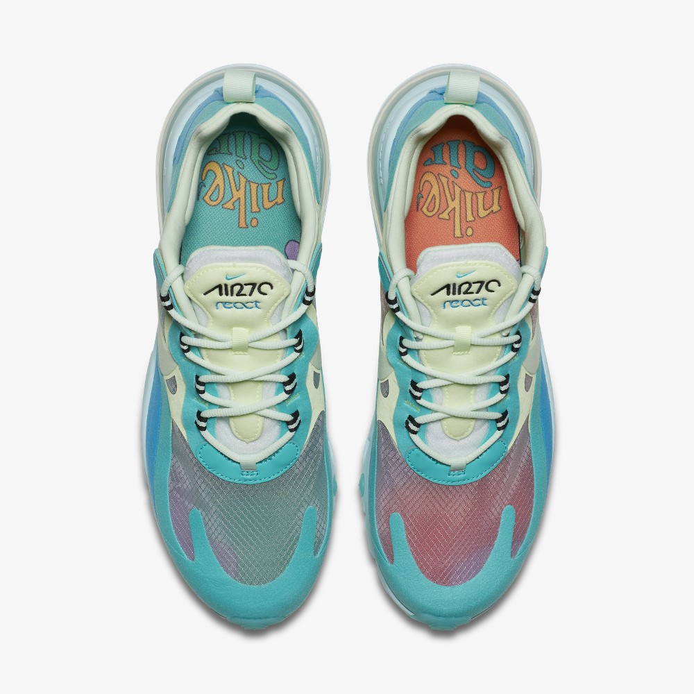 Nike air max 270 react psychedelic art best sale